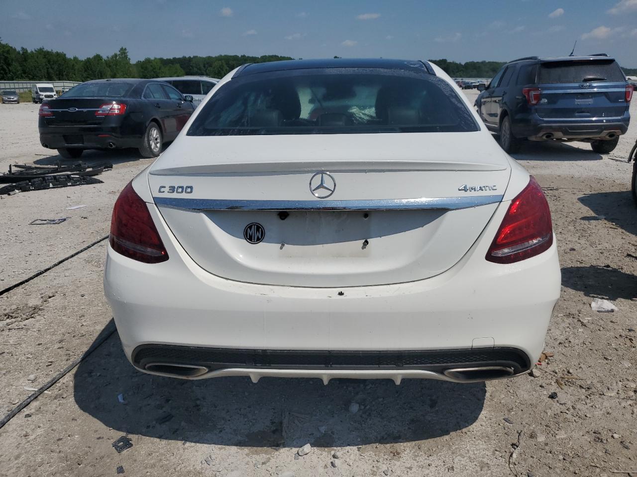 2016 Mercedes-Benz C 300 4Matic VIN: 55SWF4KB9GU124745 Lot: 63222615
