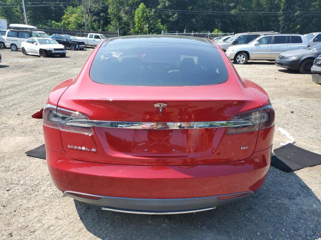 Hatchbacks TESLA MODEL S 2014 Red