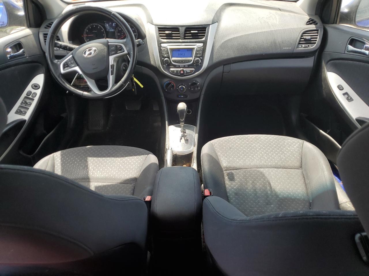 2013 Hyundai Accent Gls VIN: KMHCU5AE0DU109612 Lot: 64061765