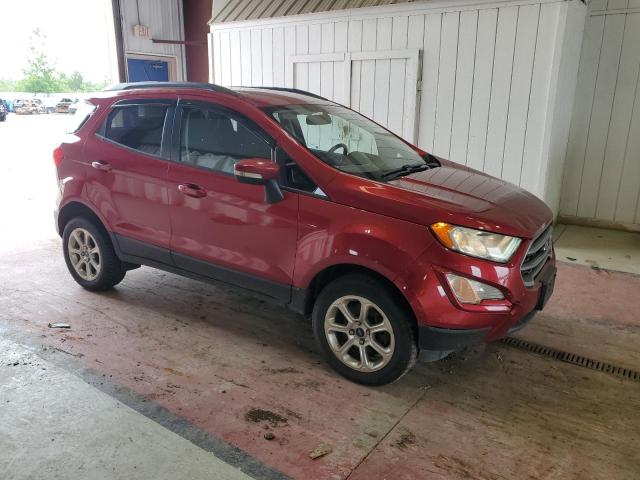  FORD ECOSPORT 2018 Red