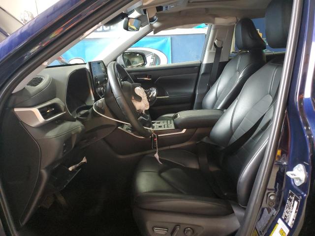  TOYOTA HIGHLANDER 2021 Blue