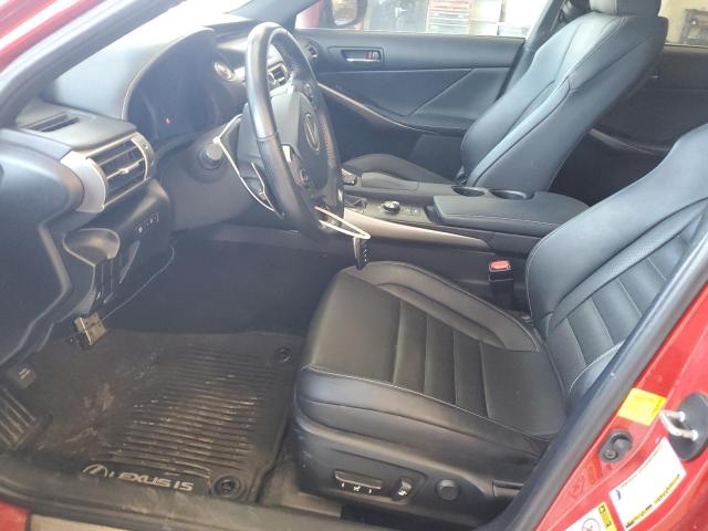  LEXUS IS 2016 Czerwony