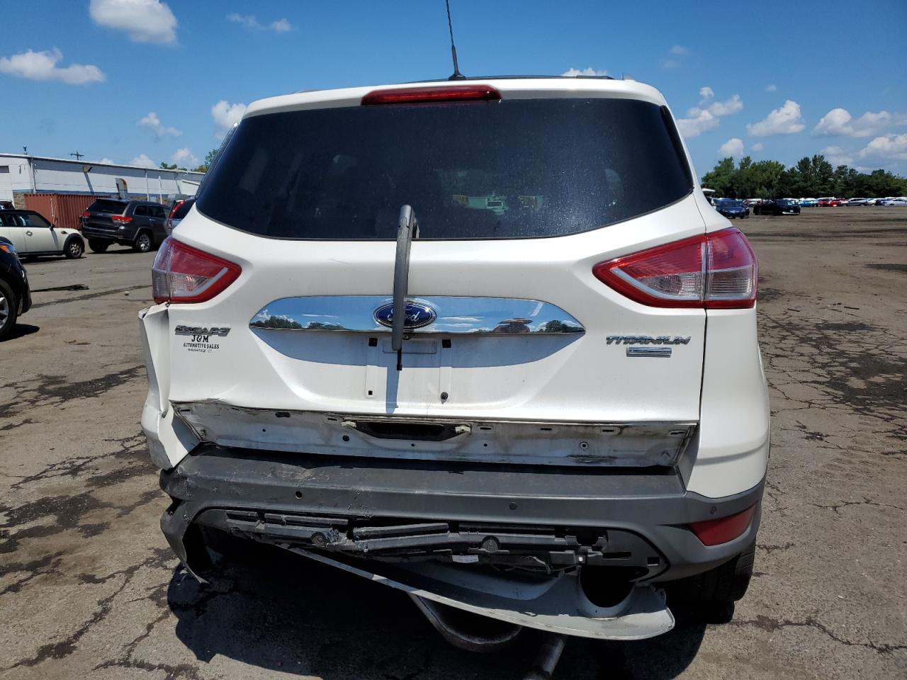 2015 Ford Escape Titanium VIN: 1FMCU9J96FUA30023 Lot: 64929005