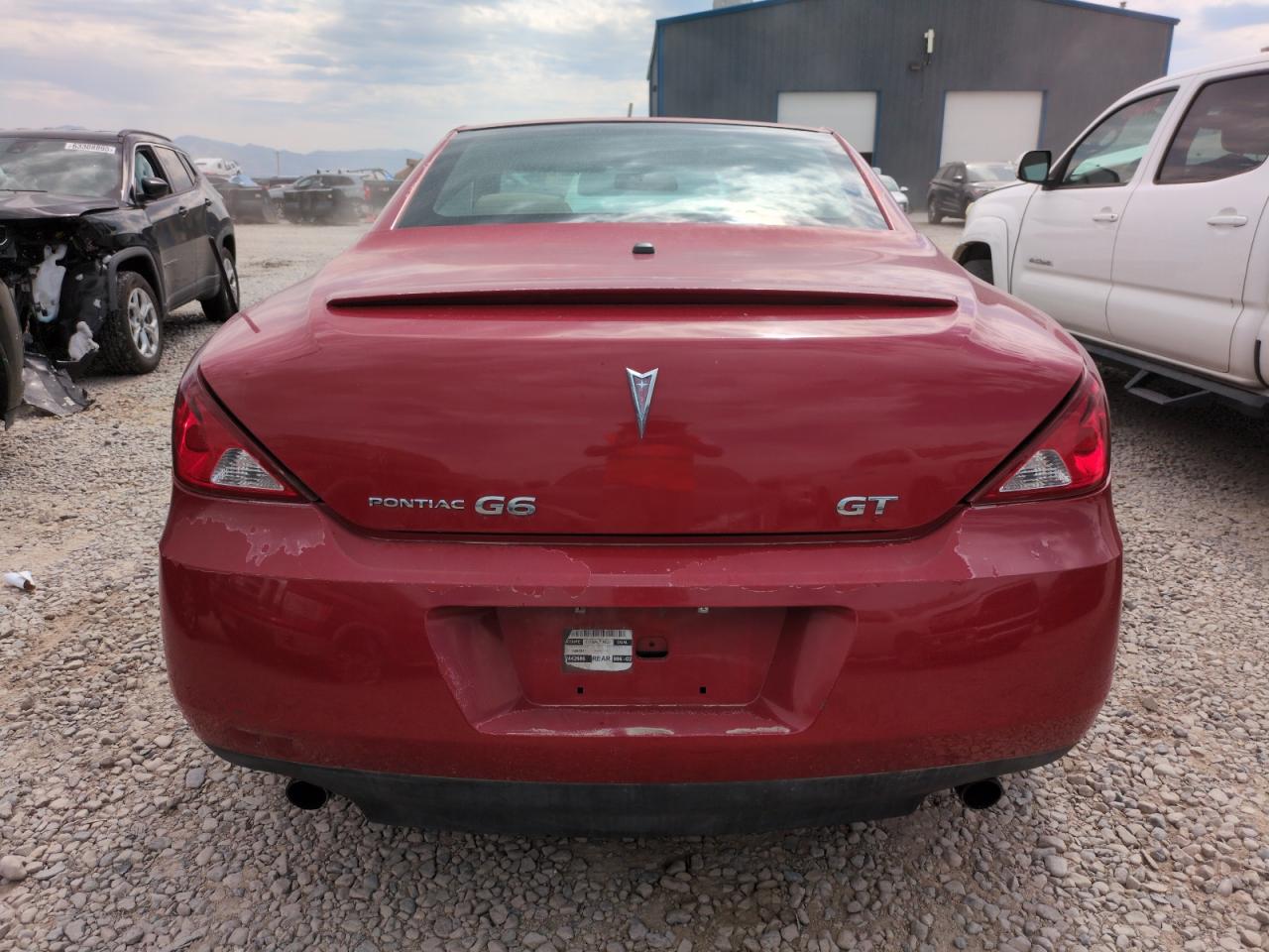 2007 Pontiac G6 Gt VIN: 1G2ZH361874168543 Lot: 63466085
