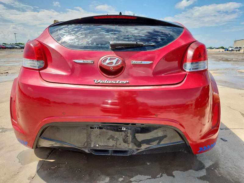  HYUNDAI VELOSTER 2012 Red