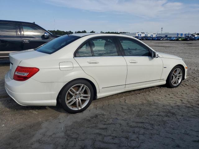  MERCEDES-BENZ C-CLASS 2012 Белы