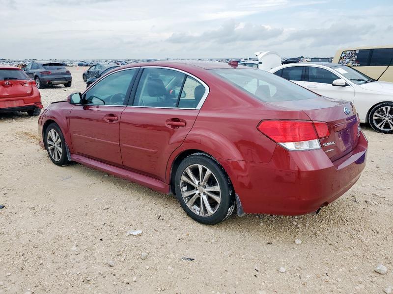 SUBARU LEGACY 2013 Czerwony