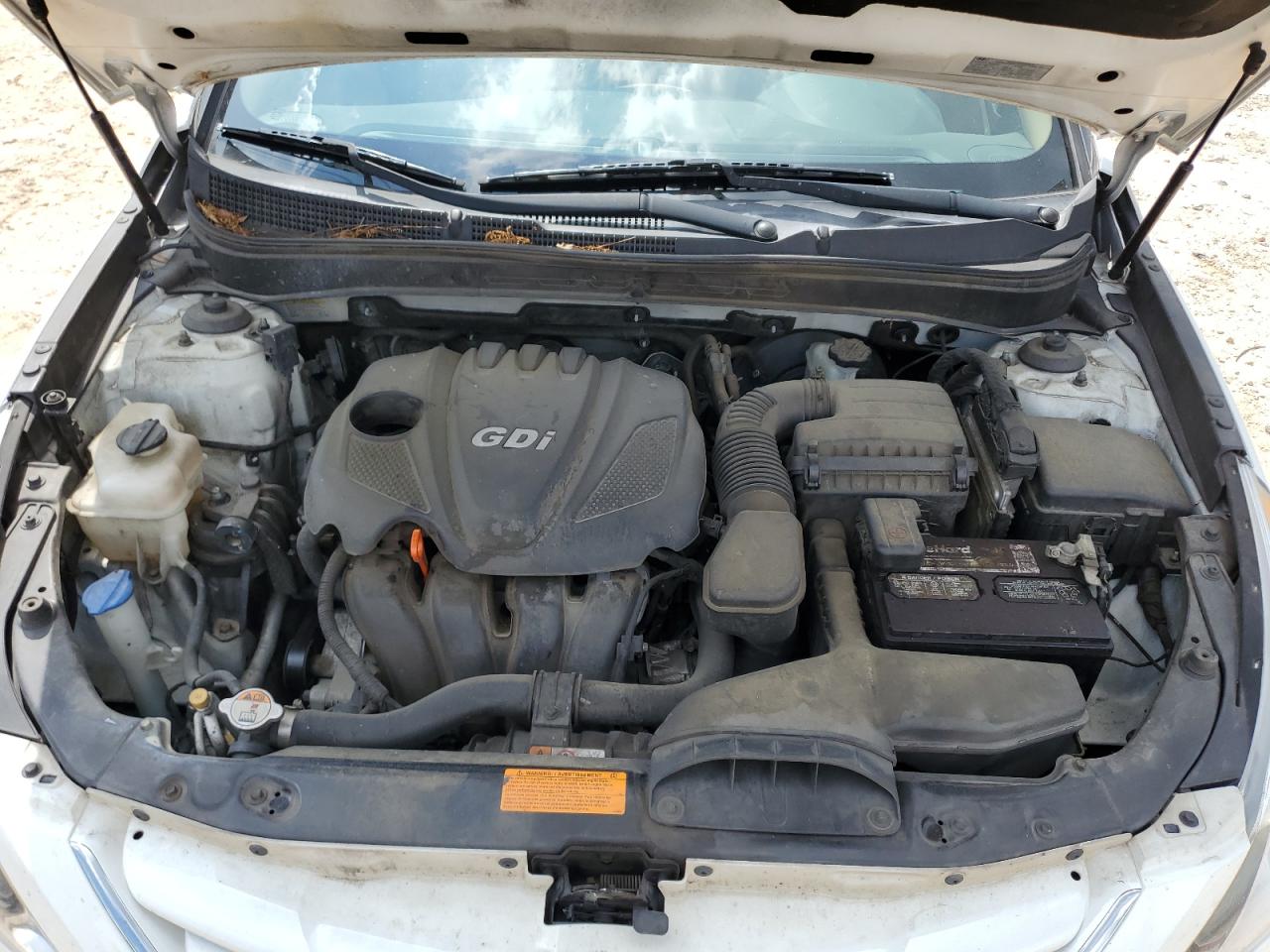 2013 Hyundai Sonata Gls VIN: 5NPEB4AC0DH550596 Lot: 64887755