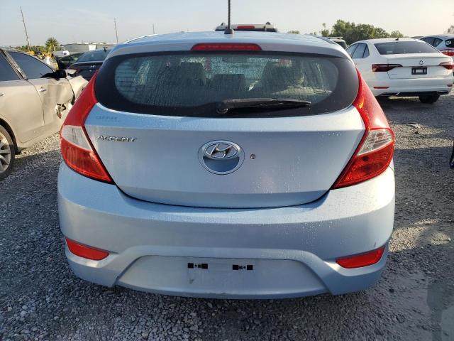 Hatchbacks HYUNDAI ACCENT 2014 Granatowy