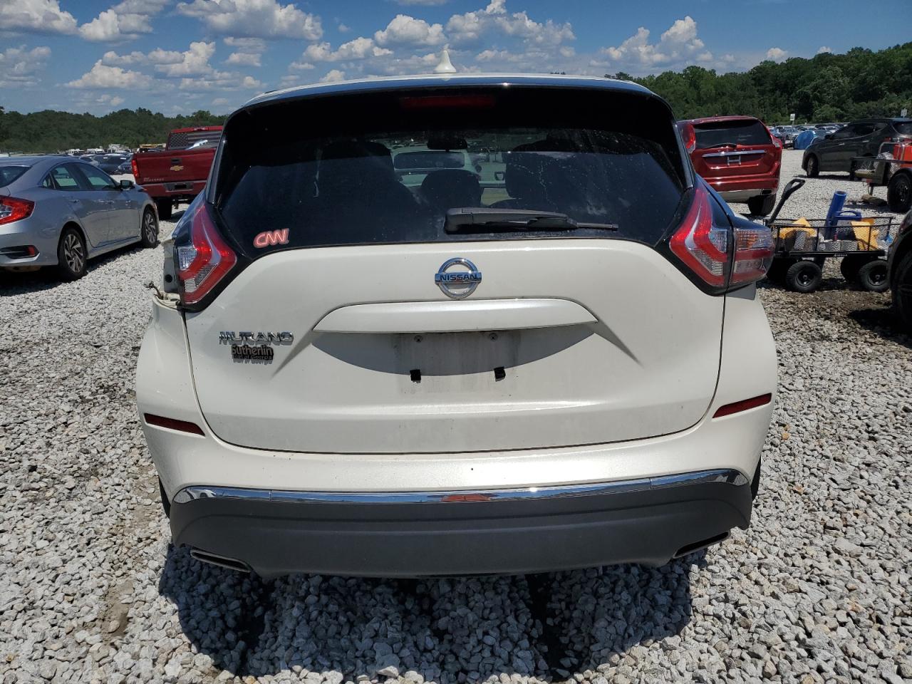 2016 Nissan Murano S VIN: 5N1AZ2MG6GN151740 Lot: 64884955