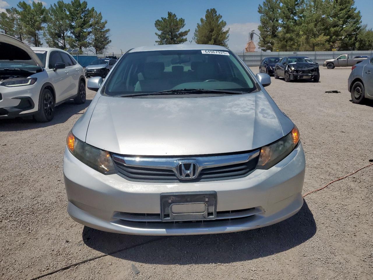 2012 Honda Civic Lx VIN: 2HGFB2F54CH560933 Lot: 64967925