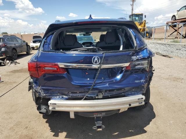  ACURA MDX 2017 Granatowy