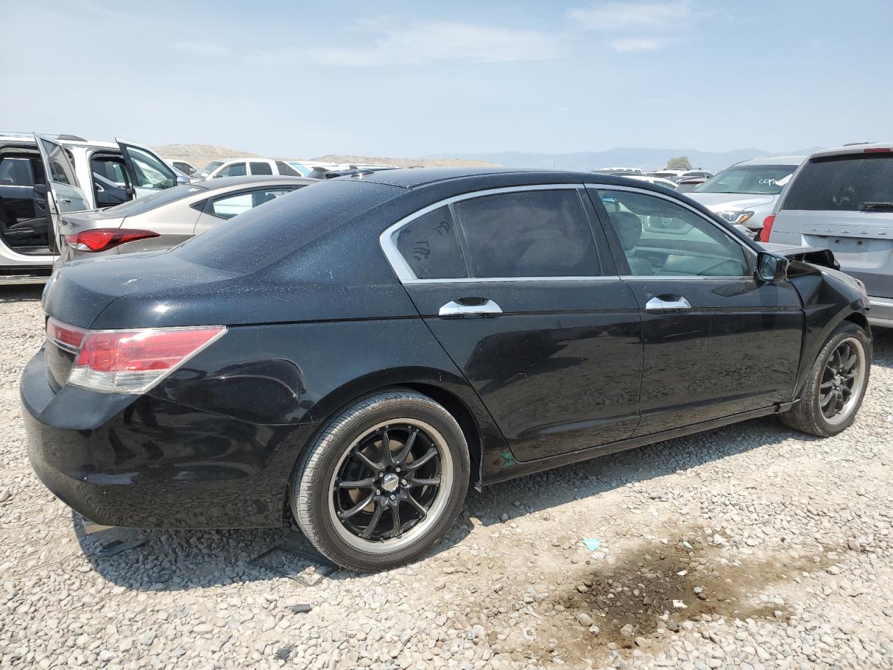 2011 Honda Accord Exl black null gas 1HGCP3F88BA023354 photo #4