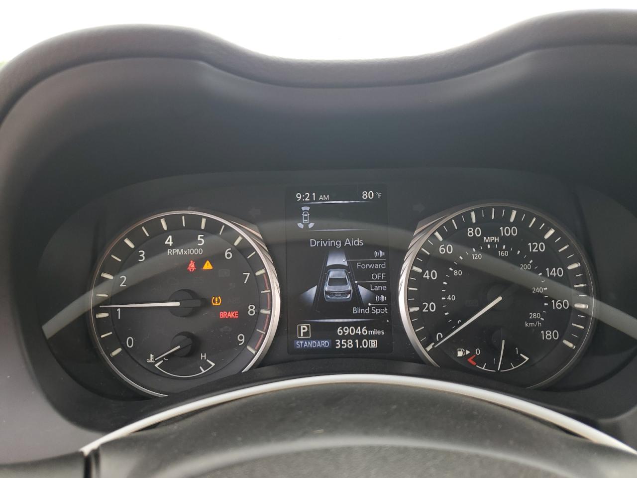 2021 Infiniti Q50 Luxe VIN: JN1EV7BRXMM750518 Lot: 63014925
