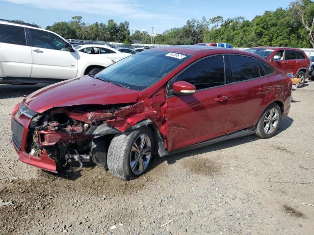  FORD FOCUS 2014 Бордовый