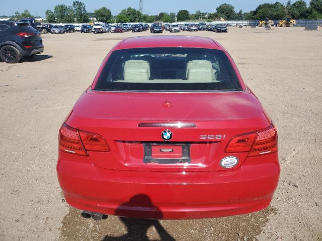  BMW 3 SERIES 2012 Czerwony
