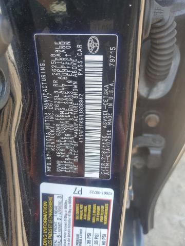 2017 TOYOTA CAMRY LE  