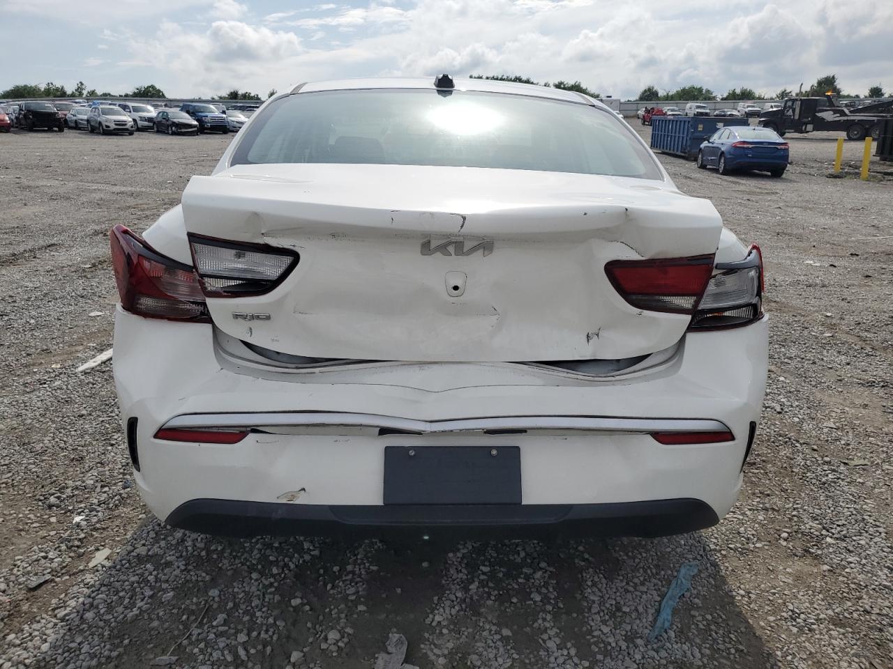 2022 Kia Rio Lx VIN: 3KPA24AD8NE477250 Lot: 61552145