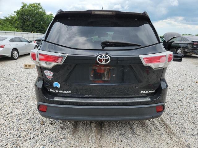  TOYOTA HIGHLANDER 2016 Черный