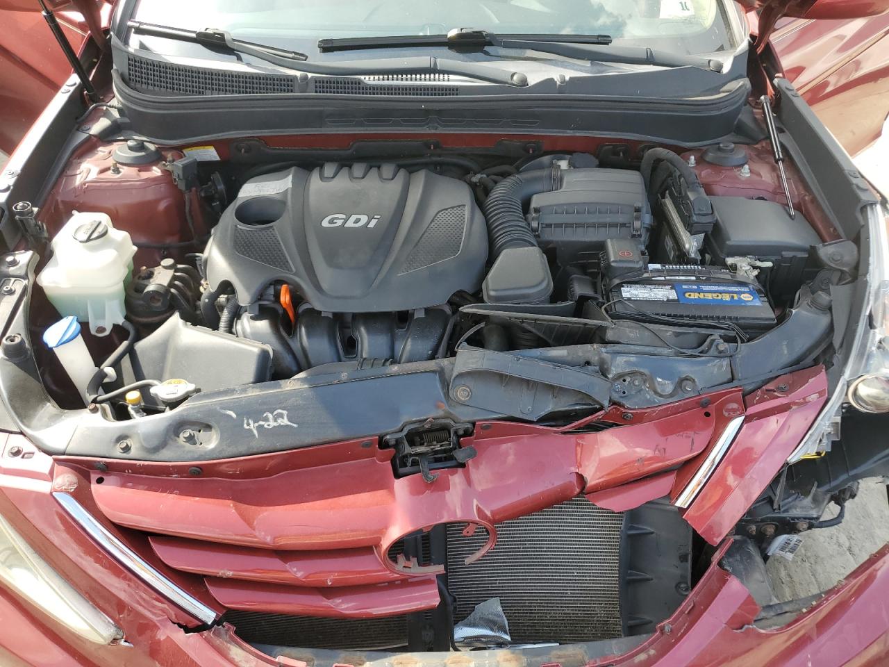 2013 Hyundai Sonata Gls VIN: 5NPEB4AC0DH801097 Lot: 64544185