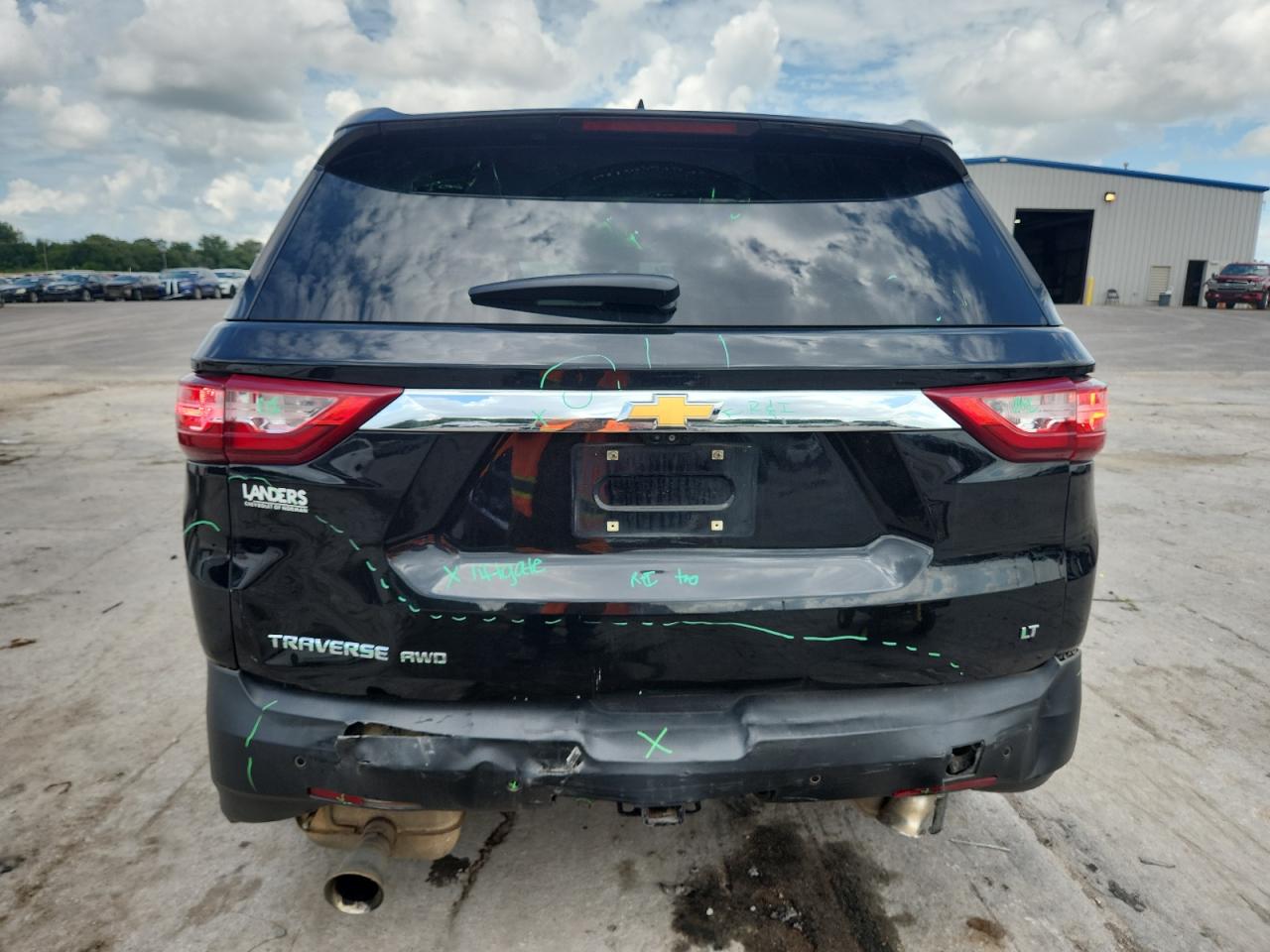 2018 Chevrolet Traverse Lt VIN: 1GNEVHKW8JJ165630 Lot: 63753335