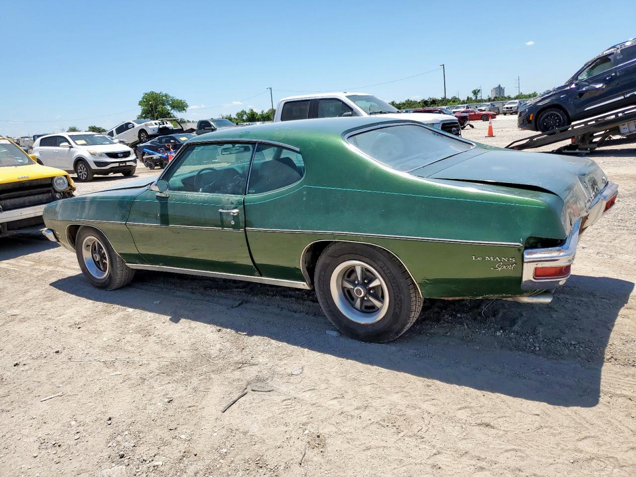1971 Pontiac Lemans green null null 237371G109484 photo #3