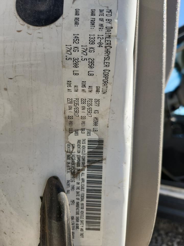 2005 Jeep Grand Cherokee Laredo VIN: 1J4GR48K05C581016 Lot: 67260725