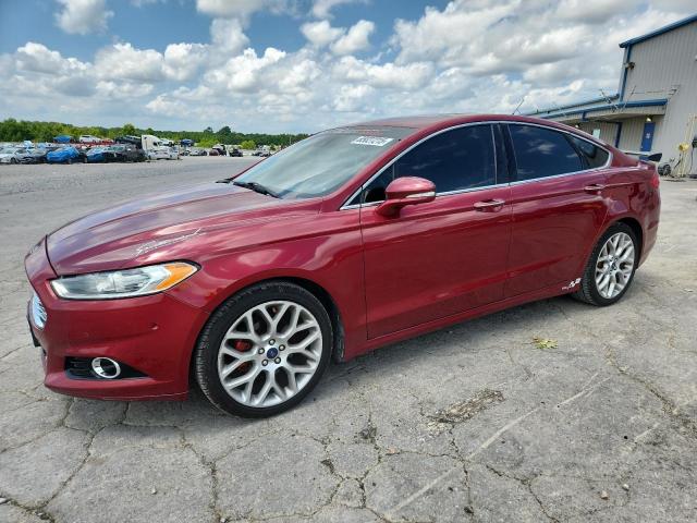 Sedans FORD FUSION 2014 Burgundy