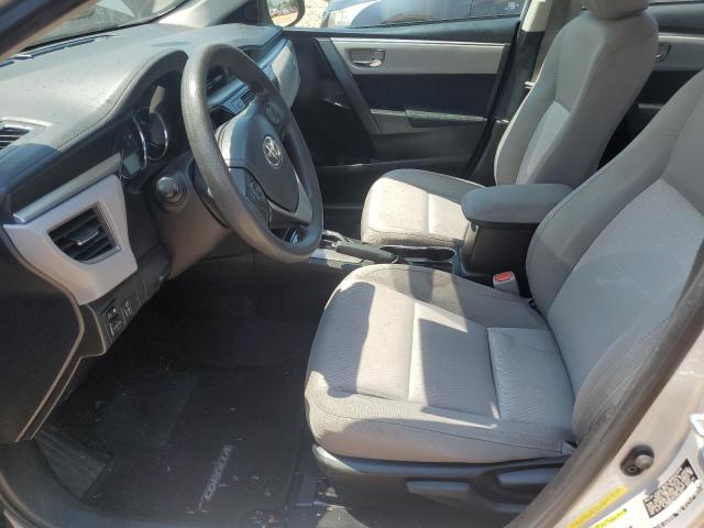  TOYOTA COROLLA 2015 Srebrny