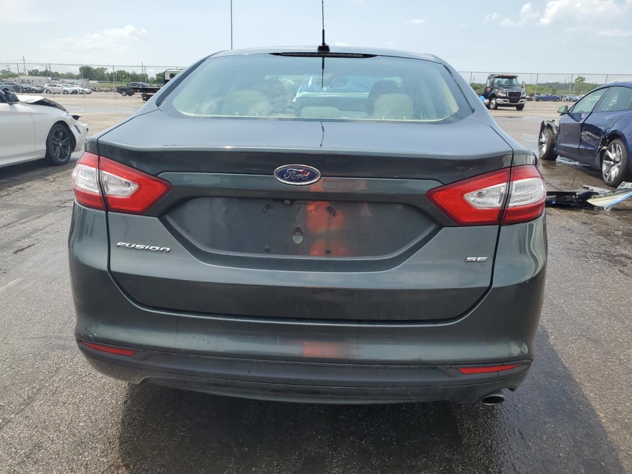 2015 Ford Fusion Se VIN: 3FA6P0H7XFR101357 Lot: 64800125