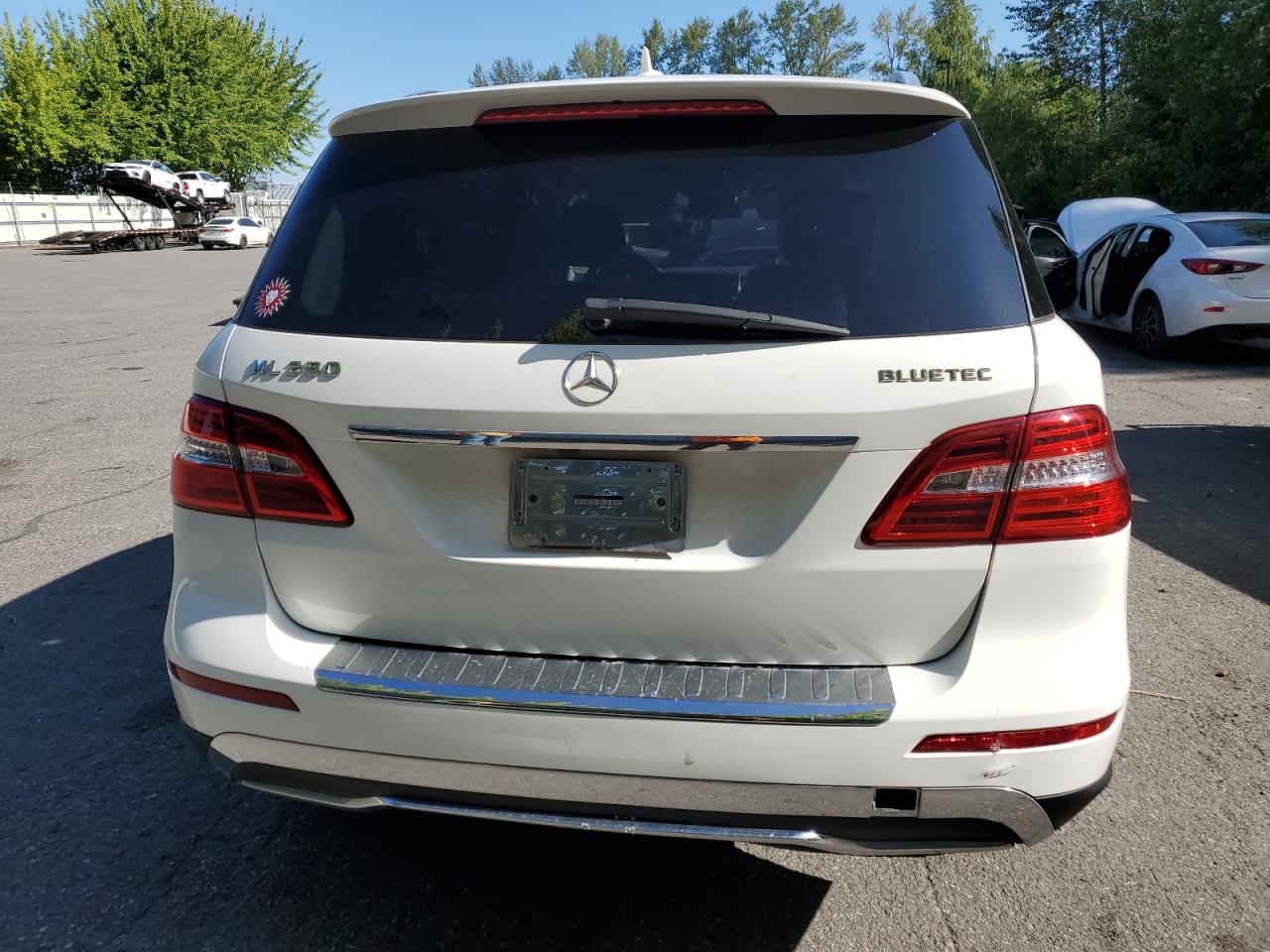 2015 Mercedes-Benz Ml 250 Bluetec VIN: 4JGDA0EB0FA497588 Lot: 63441185