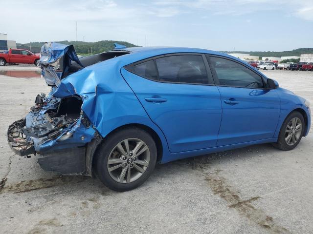  HYUNDAI ELANTRA 2018 Granatowy