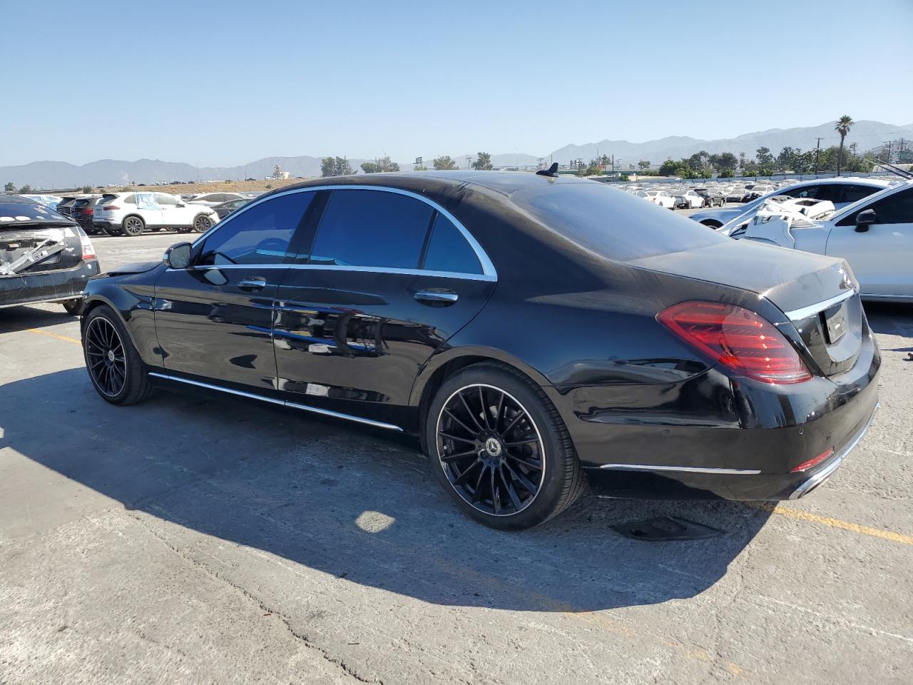 2018 Mercedes-Benz S 450 black null gas WDDUG6GB8JA391424 photo #3