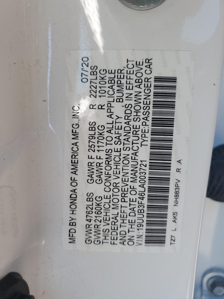 2013 Acura Tlx Technology VIN: 19UUB3F46LA003721 Lot: 66701615