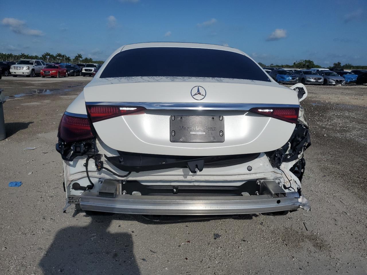 2022 Mercedes-Benz S 500 4Matic VIN: W1K6G6DB2NA125738 Lot: 63563265