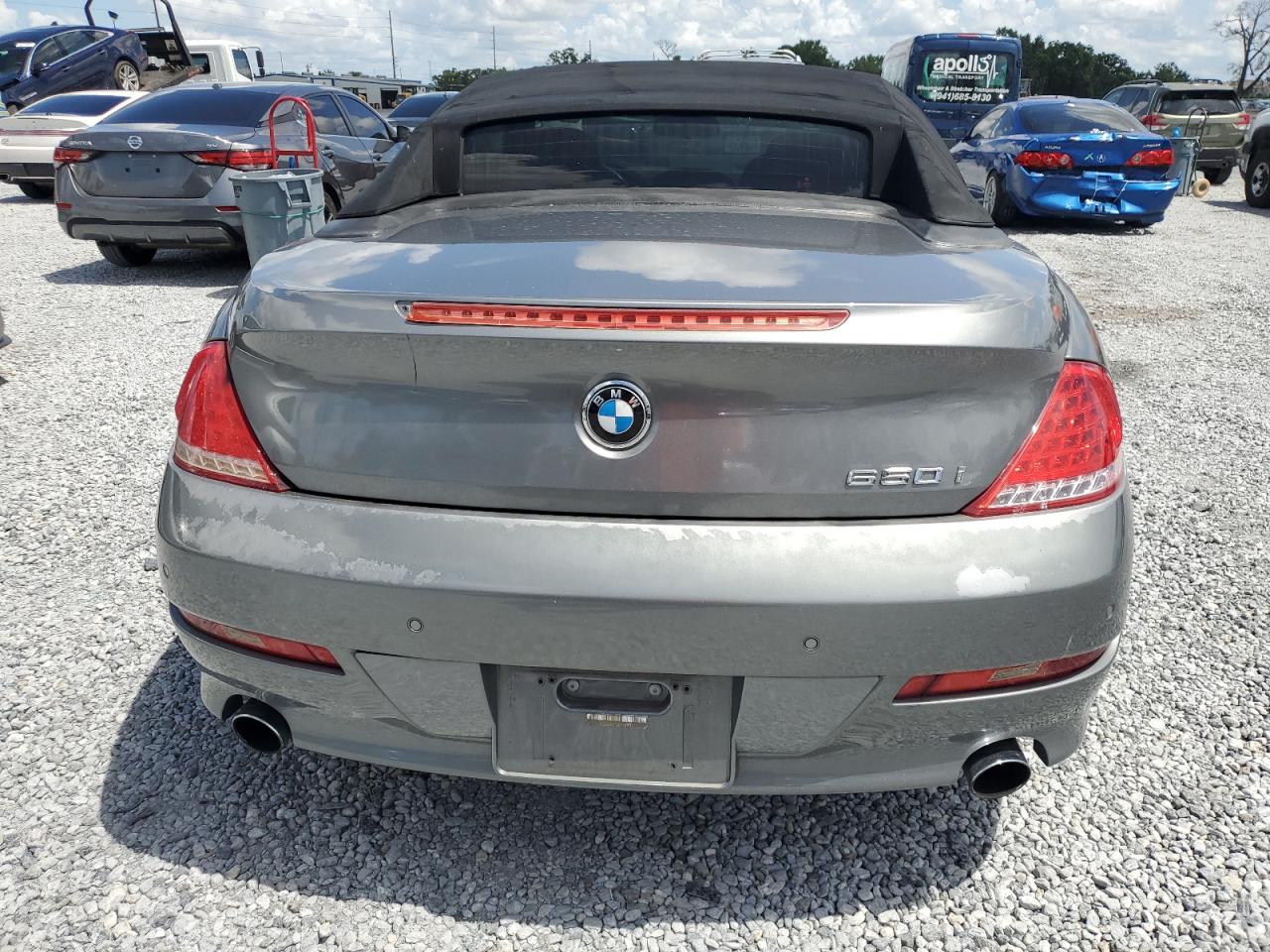 2008 BMW 650 I VIN: WBAEB53578CX62740 Lot: 65281385