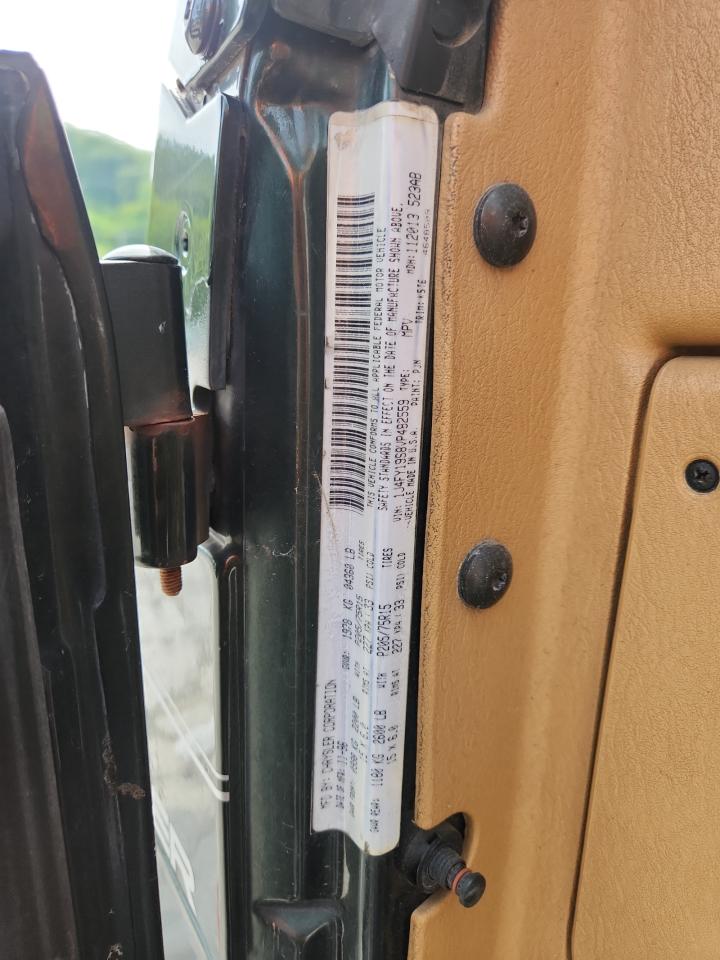 1997 Jeep Wrangler / Tj Sport VIN: 1J4FY19S8VP482559 Lot: 63563895
