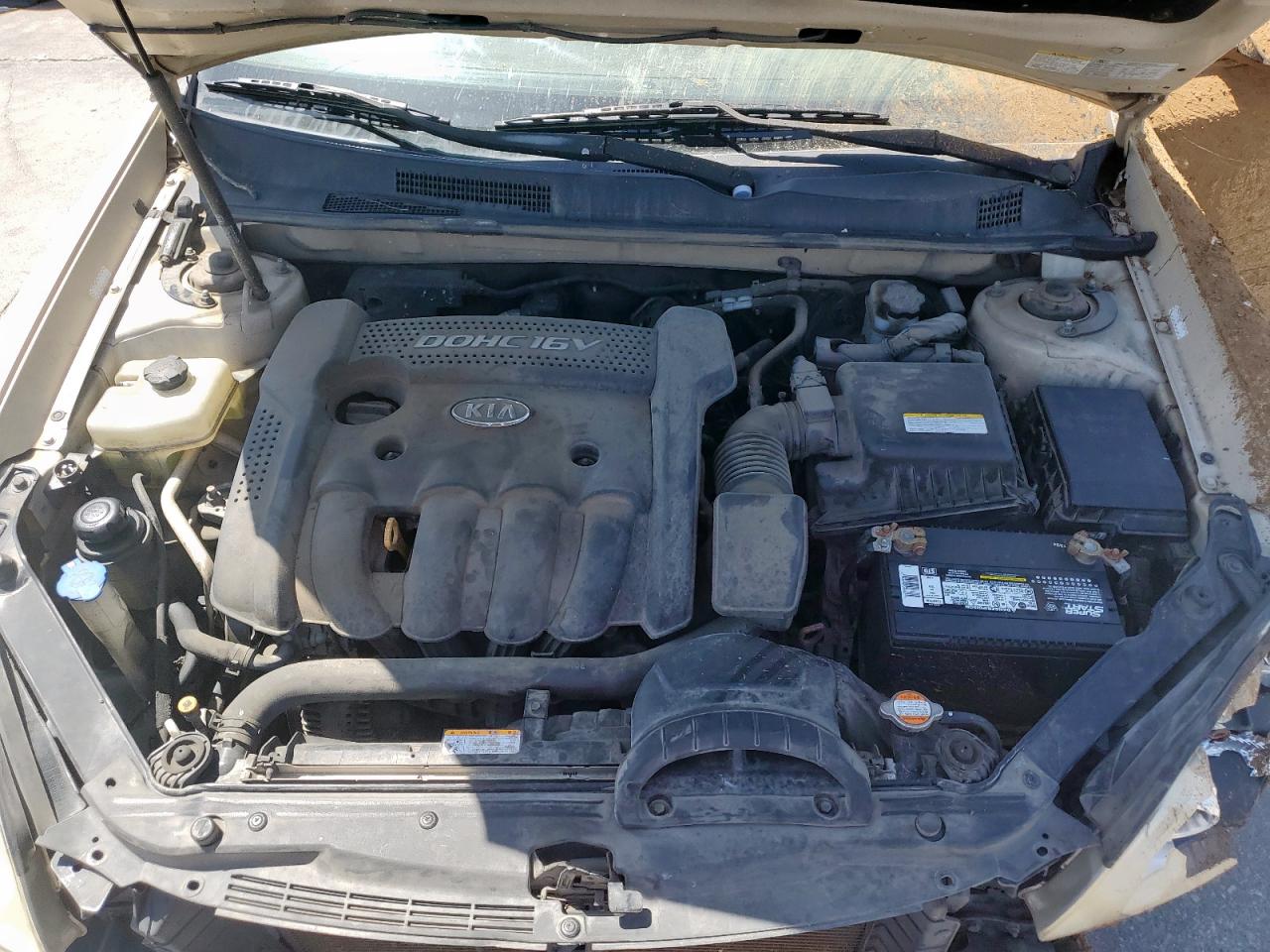 2008 Kia Optima Lx VIN: KNAGE123485269031 Lot: 66671475