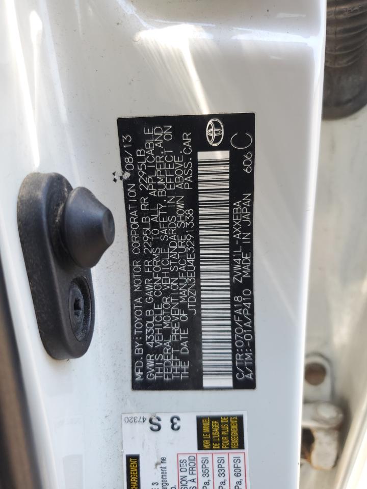 2014 Toyota Prius V VIN: JTDZN3EU4E3291338 Lot: 63848905