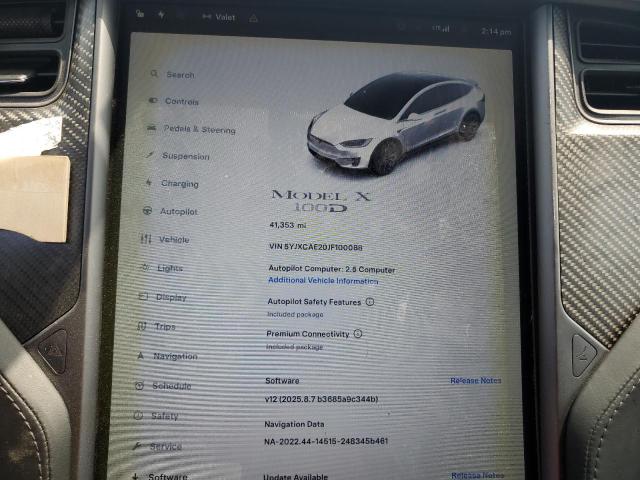 2018 TESLA MODEL X   