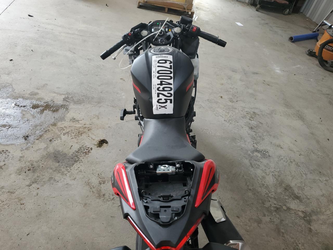 2025 Kawasaki Ex500 VIN: ML5EXGG12SDA60704 Lot: 67004925