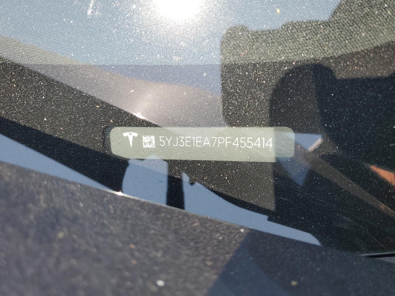 2023 Tesla Model 3 VIN: 5YJ3E1EA7PF455414 Lot: 64424305