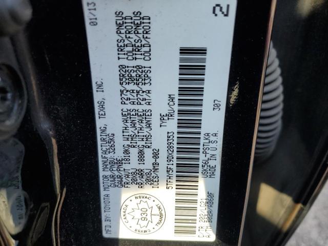 2013 TOYOTA TUNDRA CREWMAX LIMITED  