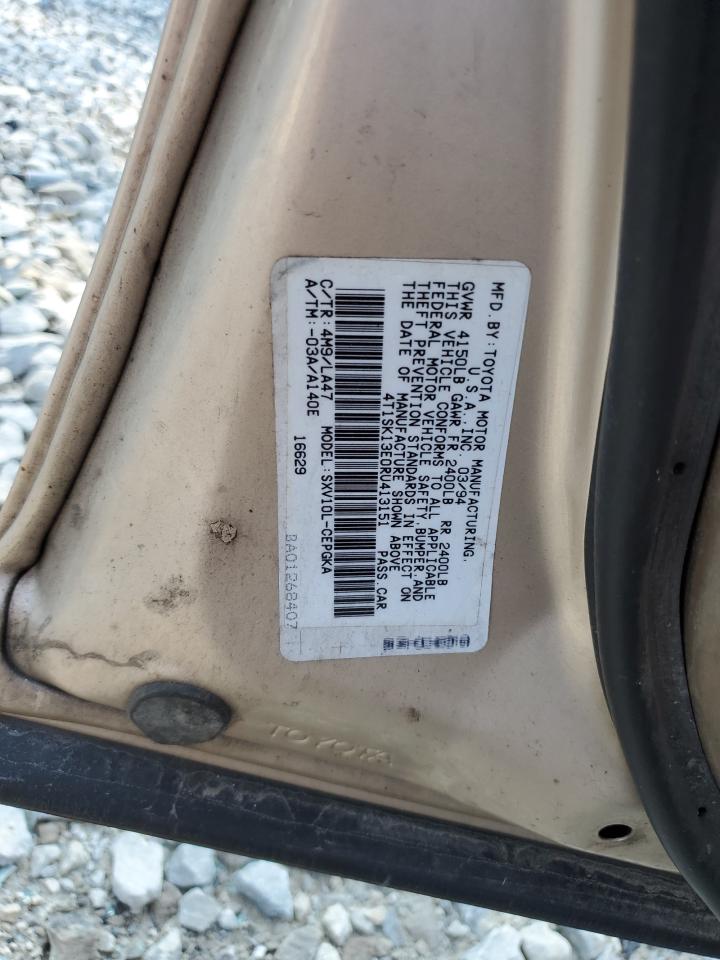 1994 Toyota Camry Xle VIN: 4T1SK13E0RU413151 Lot: 63446715