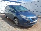 2015 VAUXHALL ZAFIRA TOU for sale at Copart CORBY