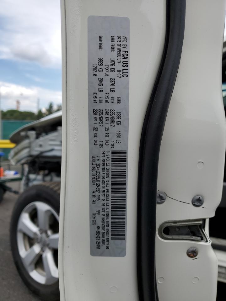 2018 Jeep Compass Latitude VIN: 3C4NJCBB5JT124997 Lot: 65201545