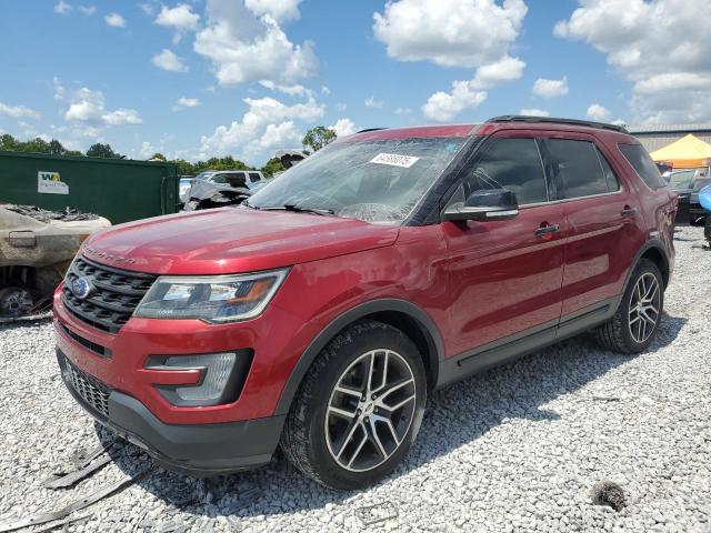  FORD EXPLORER 2016 Czerwony