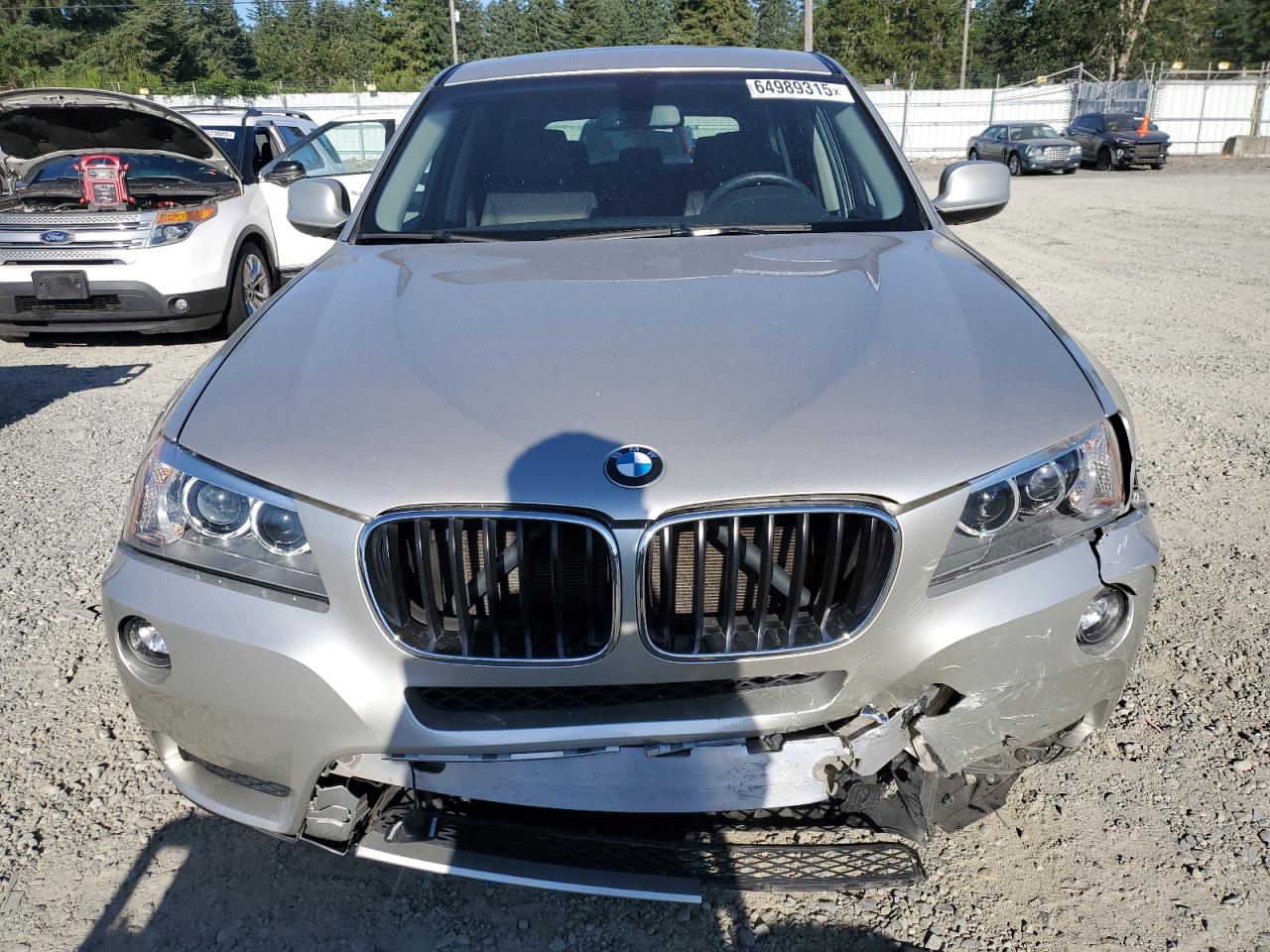 2013 BMW X3 xDrive28I VIN: 5UXWX9C51D0A09377 Lot: 64989315