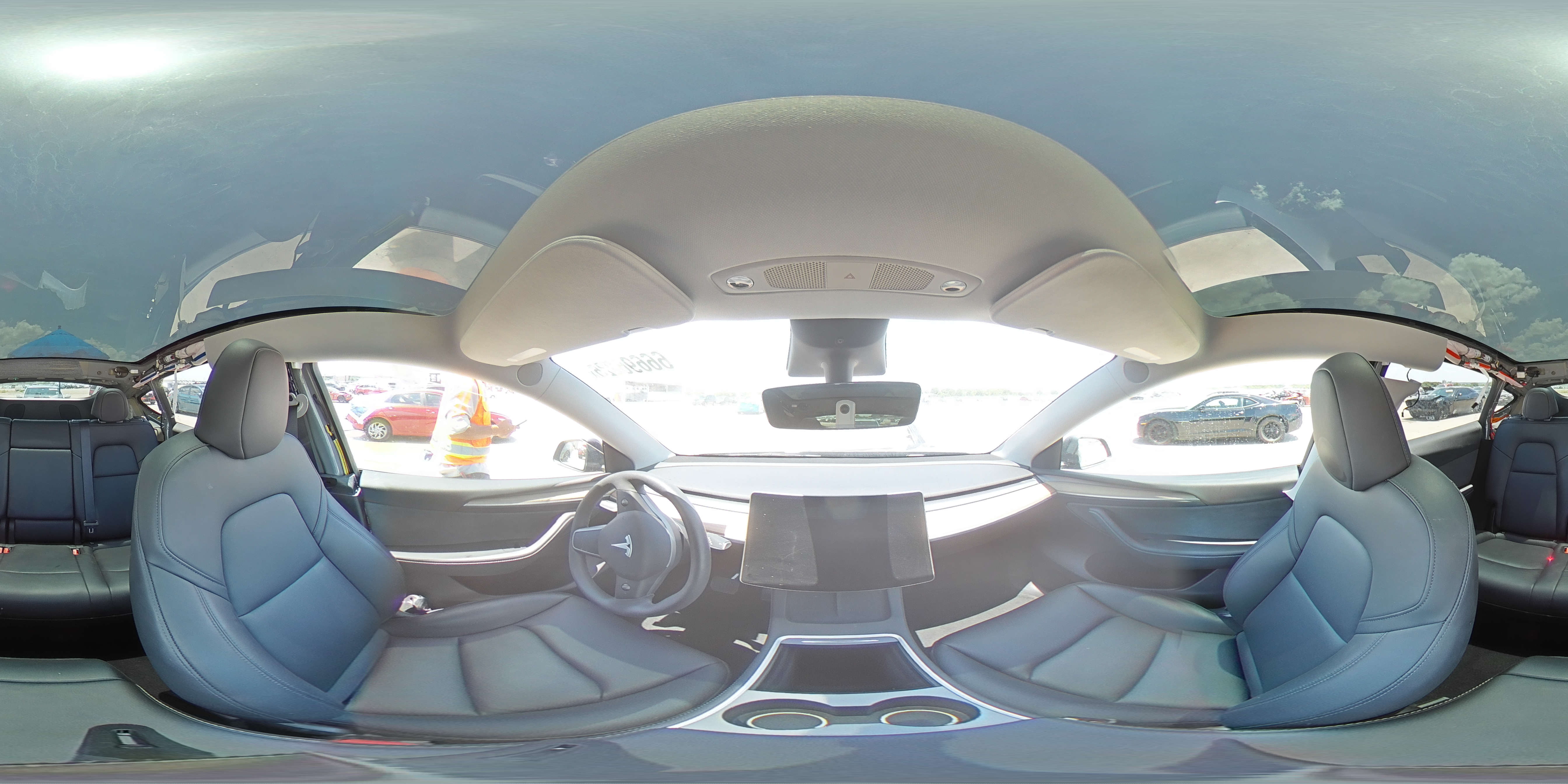 2023 Tesla Model Y VIN: 7SAYGDEE2PA087874 Lot: 66696225