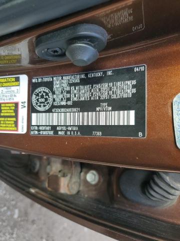 2010 TOYOTA VENZA   